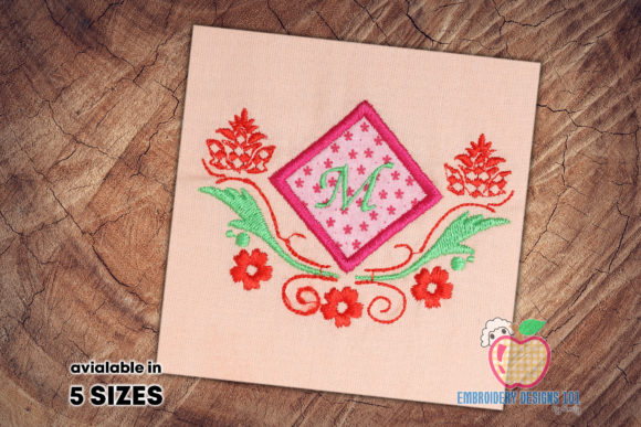 Applique Frame with Monogram Review