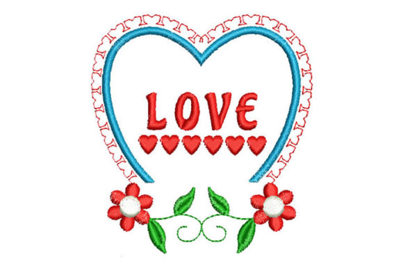 Heart Love Flowers