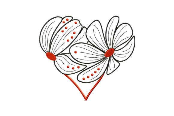 Heart Shaped Flowers