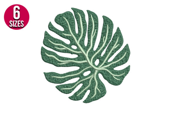 Monstera Leaf Embroidery Review