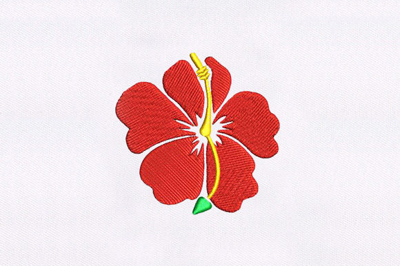 Red Fancy Flower Embroidery Review